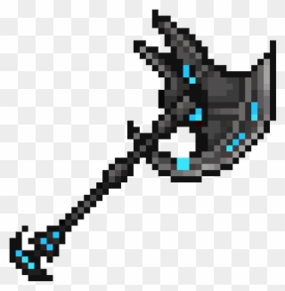 Daedric War Axe Clipart