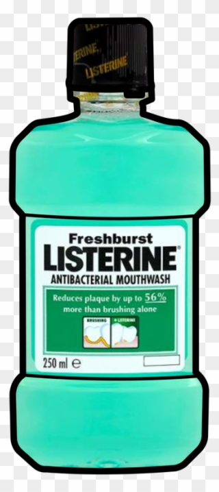 Symbol Bathroom - Talksense - Listerine Cool Mint Mouthwash 500ml Clipart