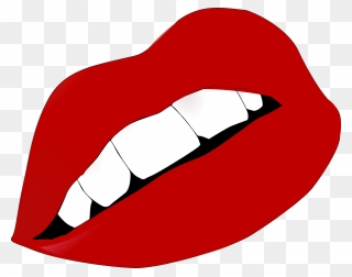 Lips Lipstick Mouth Free Vector Graphic On Pixabay - Rocky Horror Lips Clipart - Png Download