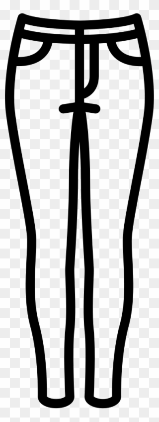 Slim Fit Pants Comments - Clothing Clipart