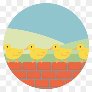 Get Your Ducks In A Row - Duck Clipart