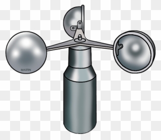 Anemometer Cliparts - Weather Anemometer - Png Download