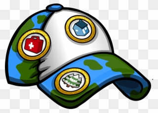 Coins For Change Cap - Club Penguin Coins For Change Hat Clipart
