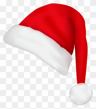 Pink Christmas Hat Png Graphic Library Stock - Новогодняя Шапка Шаблон Clipart