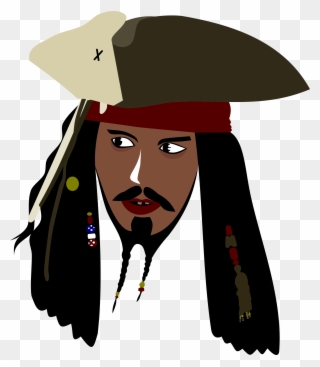 Pirate Clipart Jack Sparrow - Captain Jack Sparrow Clipart - Png Download