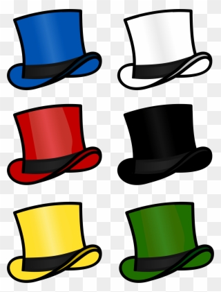 Six Thinking Hats Clothing Cap Creativity - Clip Art Of Hats - Png Download
