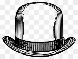 Bowler - Bowler Hat Clip Art - Png Download