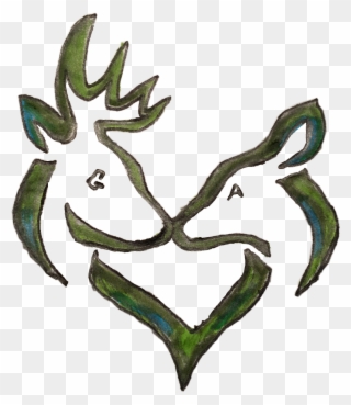 Freeuse Stock Camo Drawing Deer Clipart
