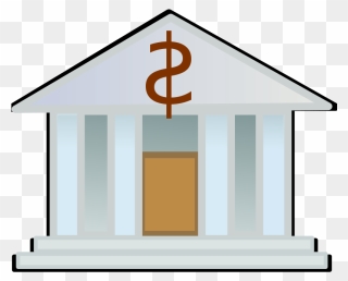 Finance Clipart Budget - Cartoon Bank Png Transparent Png