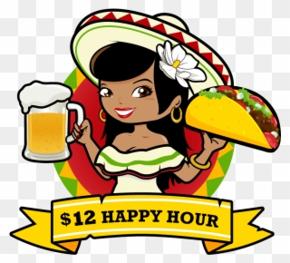 Happy Hour Mexican Restaurants Clipart