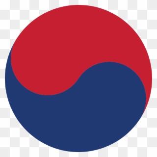 Flag Of South Korea Joseon Korean War Taegeuk - South Korean Flag Yin Yang Clipart