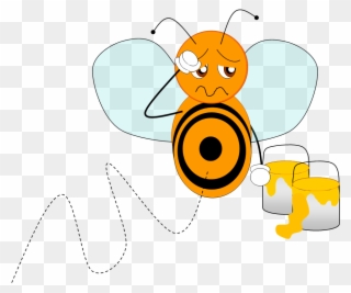 Bee 5 Image - Clip Art - Png Download