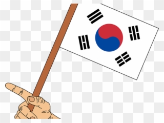 South Korea Clipart Png - Korean And Japanese Flag Transparent Png
