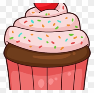 Cartoon Clipart Cupcake - Colourful Cupcake Clip Art - Png Download