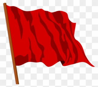 Red Flag Picture - Allah O Akbar Tehreek Flag Clipart