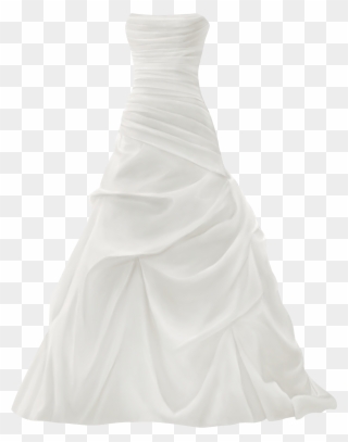 Gown Wedding Dress Png Clip Art - Wedding Dress Transparent Png