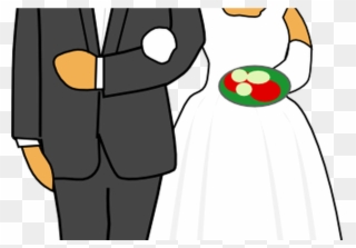 Wedding Couple Clip Art At Clkercom Vector Clip Art - Husband And Wife Transparent - Png Download