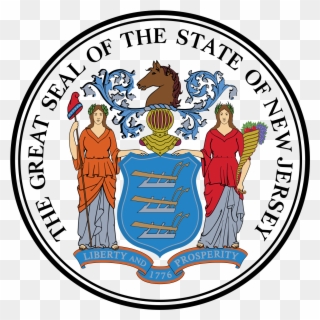 Image Free Download New Jersey Legislature Wikipedia - New Jersey Seal Clipart