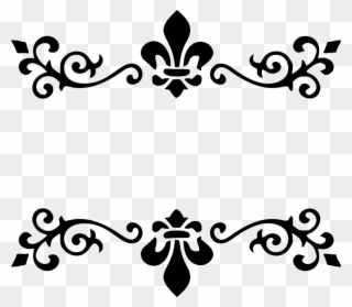 Decoration Clipart Abstract - Vectores En Negro Png Transparent Png