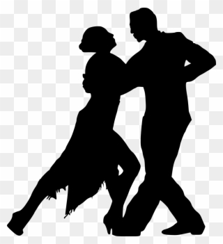 Picture Freeuse Silhouette At Getdrawings Com Free - Couple Dancing Silhouette Png Clipart