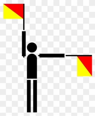 Flag Semaphore International Maritime Signal Flags - Semaphore Clip Art - Png Download