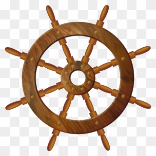 Wooden Wheel, Paint Shop, Art Images, Clip Art, Nautical, - Ships Wheel Transparent Background - Png Download