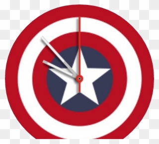 Captain America Watch Face Preview Clipart
