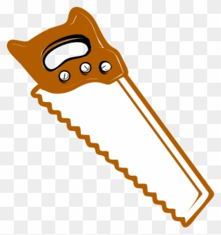 Hand Saw Clipart - Png Download