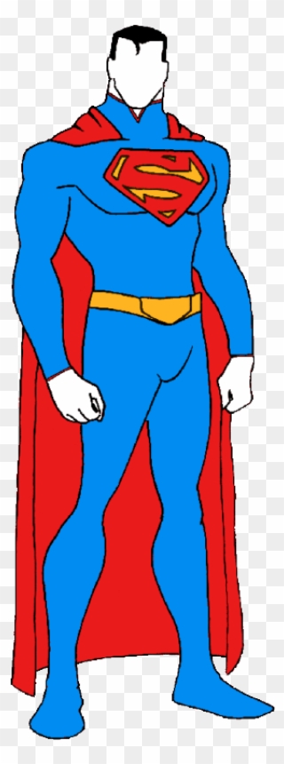 Newsuperman - Superman Costume Clipart - Png Download