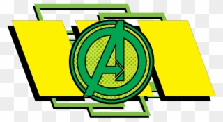 Earth&mightiest Heroes Clipart - Avengers Green Logo - Png Download