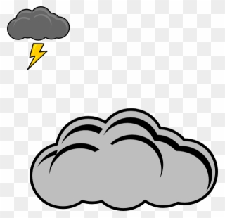 How To Set Use Thunder Cloud Icon Png - Thunder Cloud Clipart Png Transparent Png