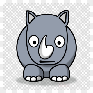 Rhino Clipart Rhinoceros Clip Art - Png Hippo Clipart Transparent Png