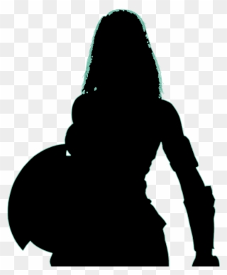 Wonder Woman Silhouette Png At Getdrawings Com Free Clipart