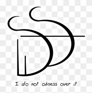 “i Do Not Obsess Over It” Sigil Requested By Anonymous - Sigil Clipart