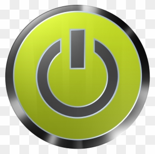 Button Power Power Button Switch Png Image - Logo Power Symbol Png Clipart