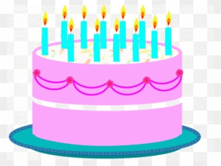 Birthday Cake Clipart Top - Cartoon Birthday Cakes Big - Png Download