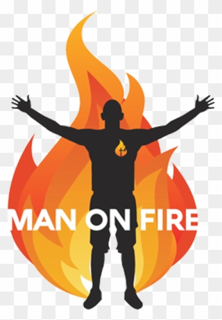 Clip Art Free Stock Manonfire - Man On Fire Cartoon - Png Download
