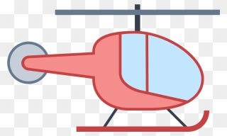 Hot Air Balloon Clipart Helicopter - Helicopter Clipart - Png Download