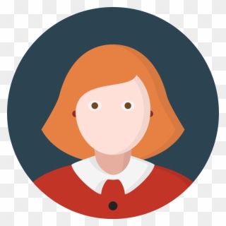Open - Person Girl Icon Png Clipart