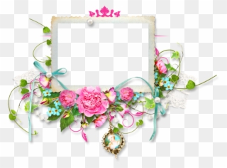 Frame Crafts - Cluster Png Rose Clipart