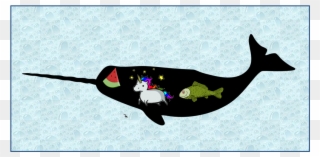 Narwhals Are Awesome - Narwhals Brain Clipart