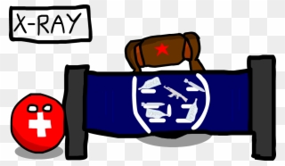 Russiaball X-ray - Countryballs Russiaball Clipart