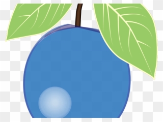 Plum Clipart Single - Blueberry Clipart Png Transparent Png