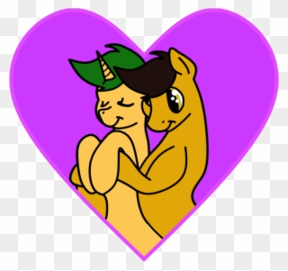 Dookin, Gay, Heart, Male, Oc, Oc - Cartoon Clipart