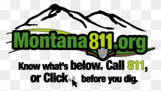 We Rely On An Extensive Network Of Underground Pipes - Montana 811 Clipart