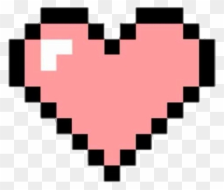 Pixel Clipart Pixel Heart - Transparent Pixel Heart - Png Download