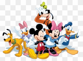 Mickey Mouse And Friends Png Clipart Mickey Mouse Minnie - Mickey Mouse And Friends Png Transparent Png