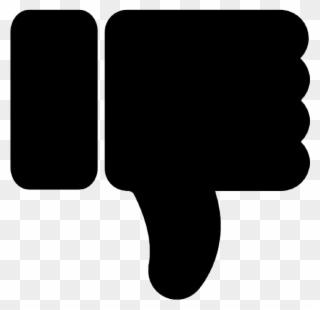 Dislike Png - Thumbs Down Icon Vector Clipart
