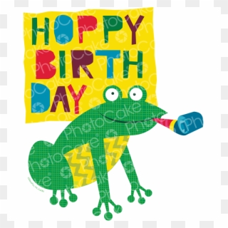 Birthday Buddies Frog - Product Clipart