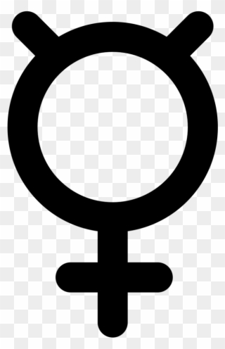 Mercury Is Our Thinking, Venus Is Our Loving, And Mars, - Transgender Symbol Clipart